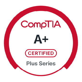 CompTIA A+ Certified IT Support and Troubleshooting badge