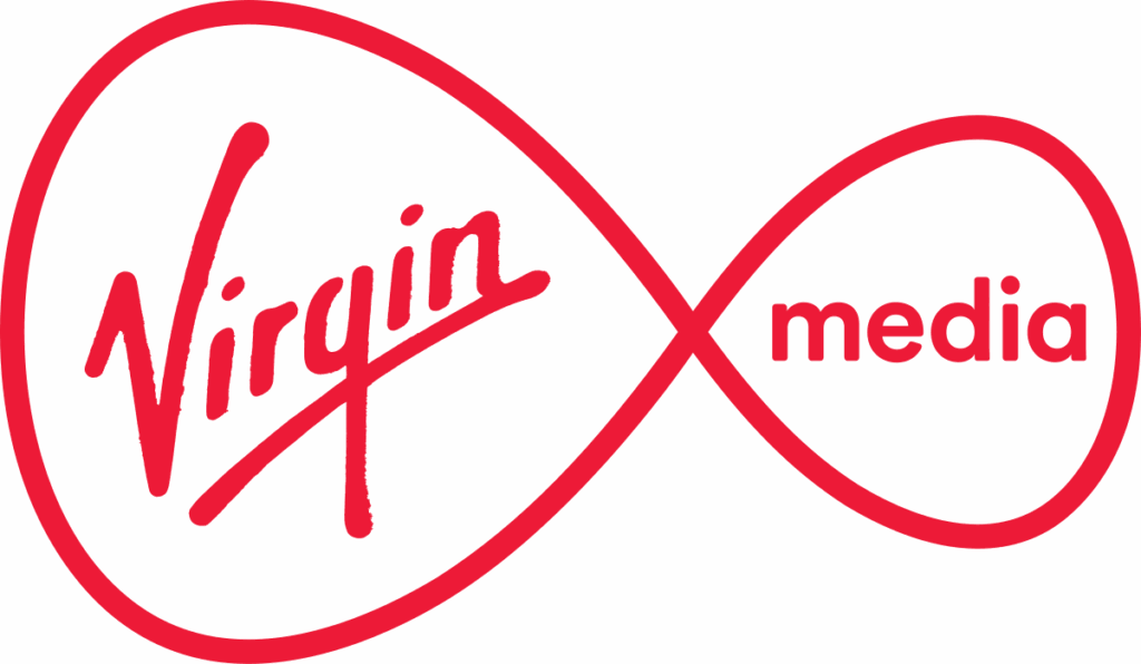 Virgin Media logo showing experience with business broadband and network troubleshooting in London